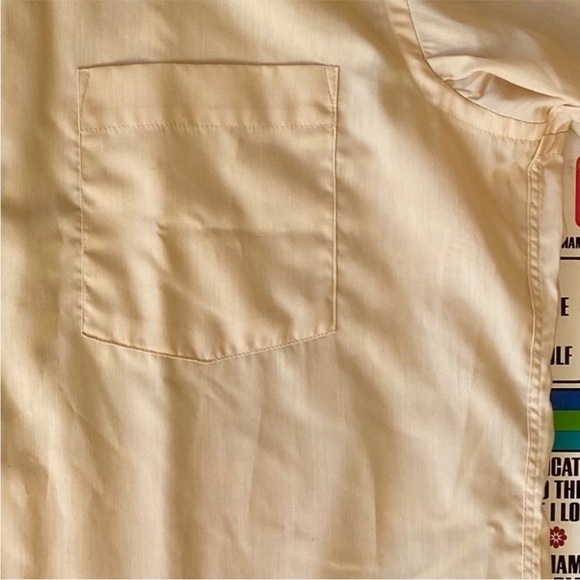 Custom Upcycled Vintage Button Front Shirt W/ Embroidered Farmhouse Duck Patch - Picture 8 of 16